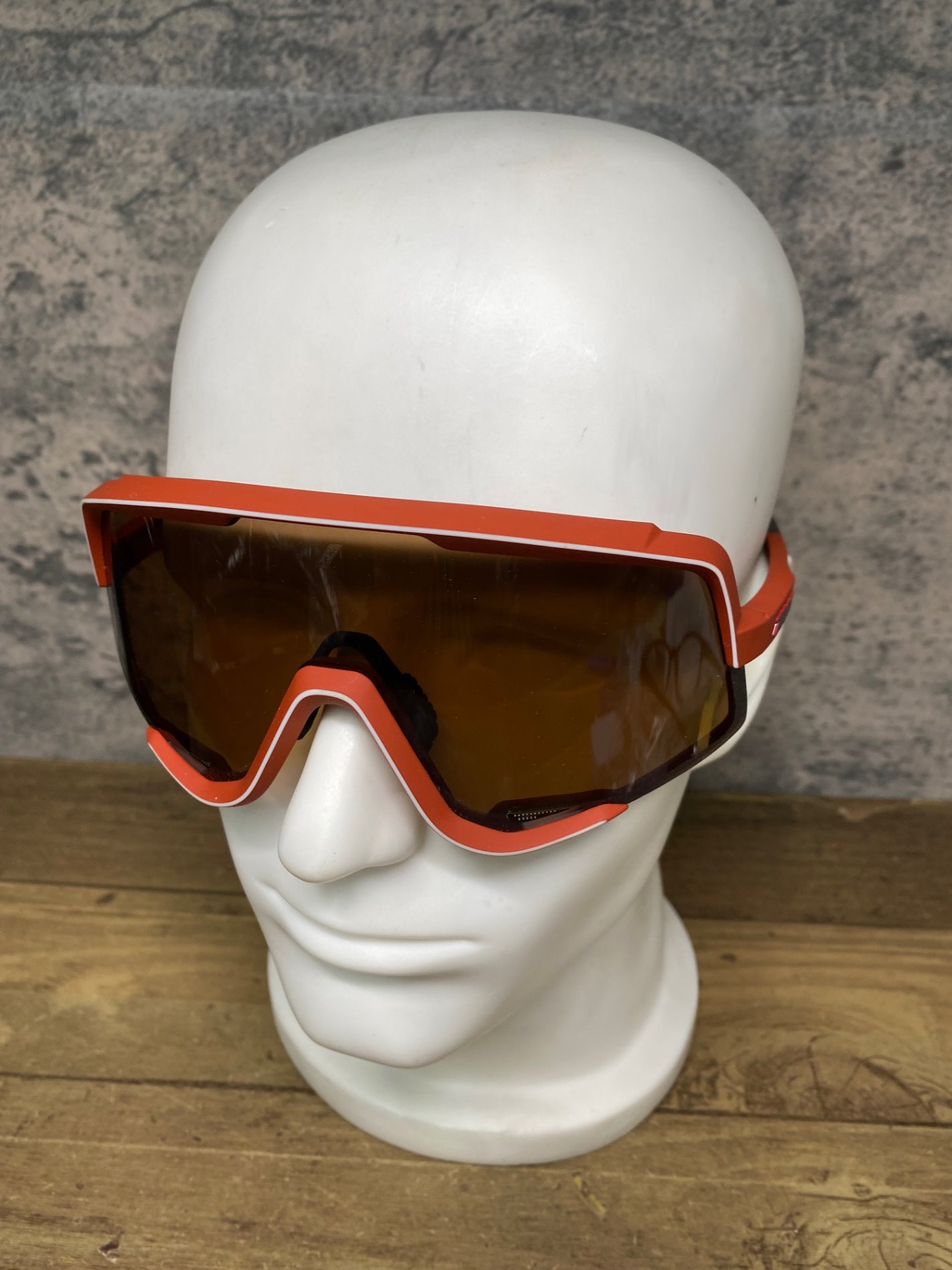 JB338 100％ GLENDALE サングラス アイウェア 茶 レンズブラウン クリアレンズ付属