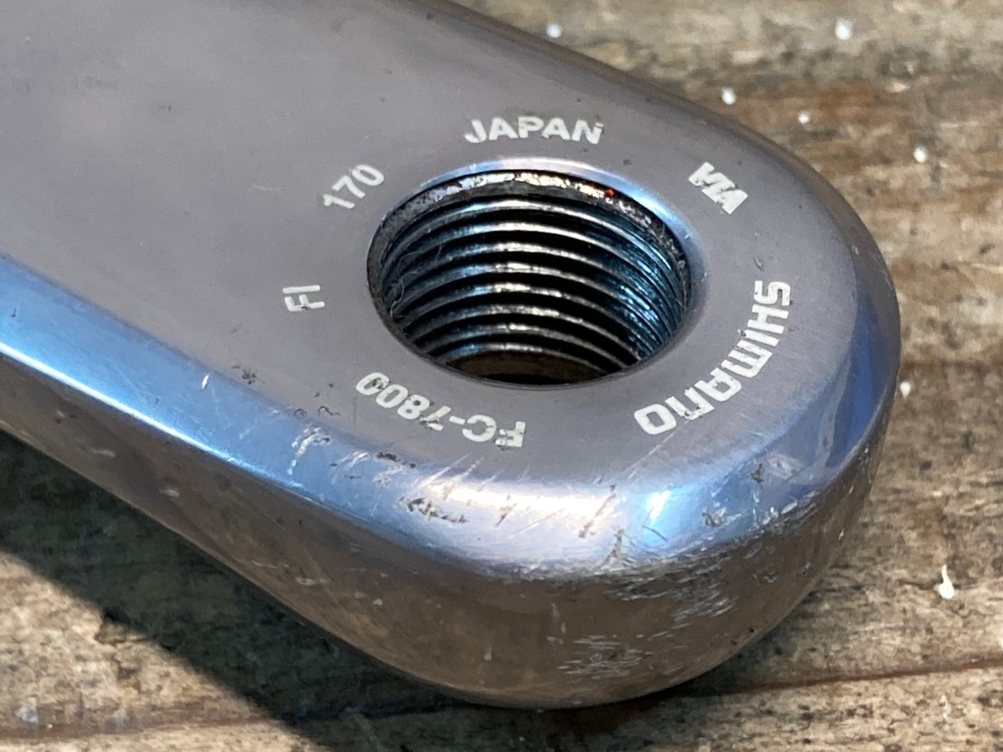 IO270 シマノ SHIMANO デュラエース DURA-ACE FC-7800 クランクセット 170mm 53/39T