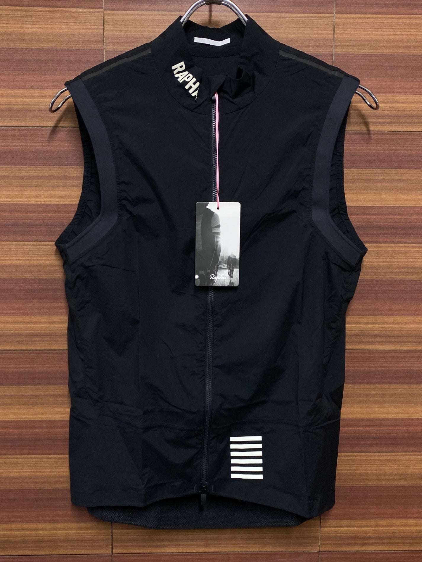 IT646 ラファ Rapha MEN'S PRO TEAM LIGHTWEIGHT GILET ジレ サイクルベスト 黒 M 未使用