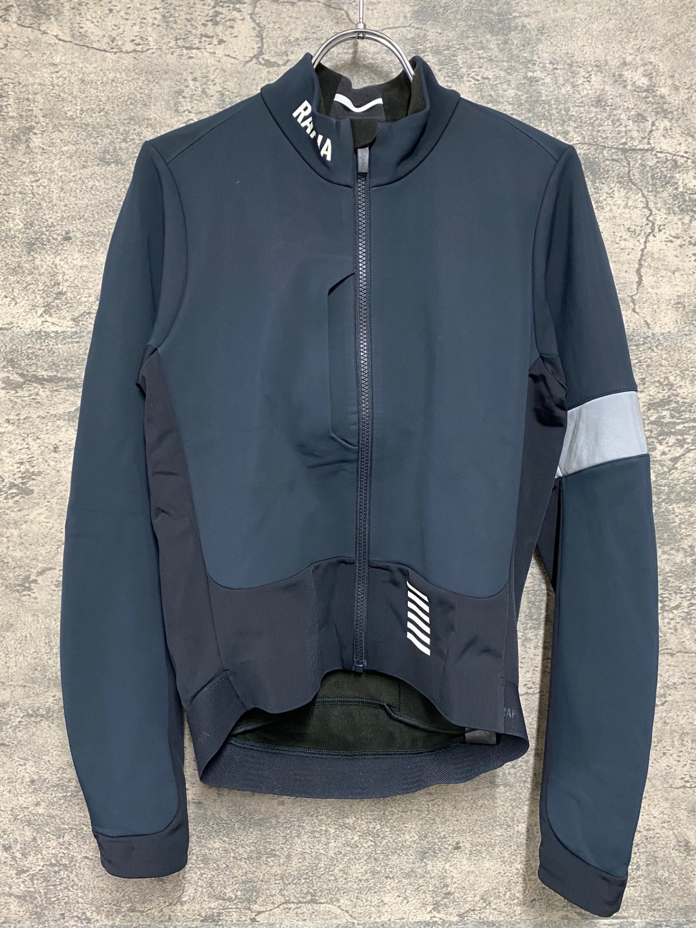 IW793 ラファ Rapha TEAM WINTER JACKET 長袖 サイクルジャケット 黒 M 裏起毛
