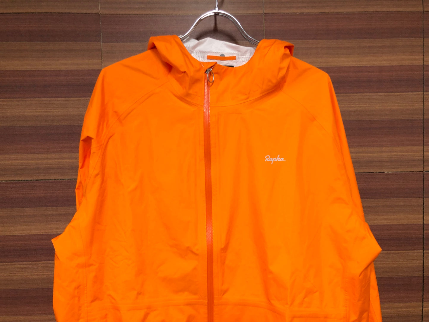 IM224 ラファ Rapha COMMUTER JACKET 長袖  レインジャケット L オレンジ