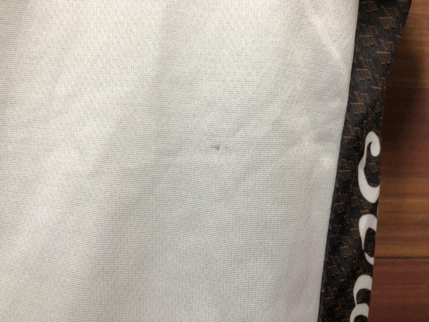 IT005 サンボルト SUNVOLT 半袖 サイクルジャージ 白 黄 L かわうその自転車屋さん 痛ジャージ ※汚れ