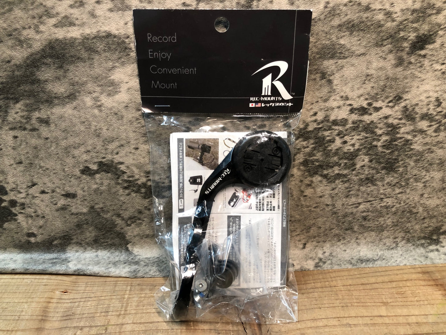 IR683 レックマウント REC-MOUNTS 片持 サイコンマウント Φ31.8 GARMIN/GoPro