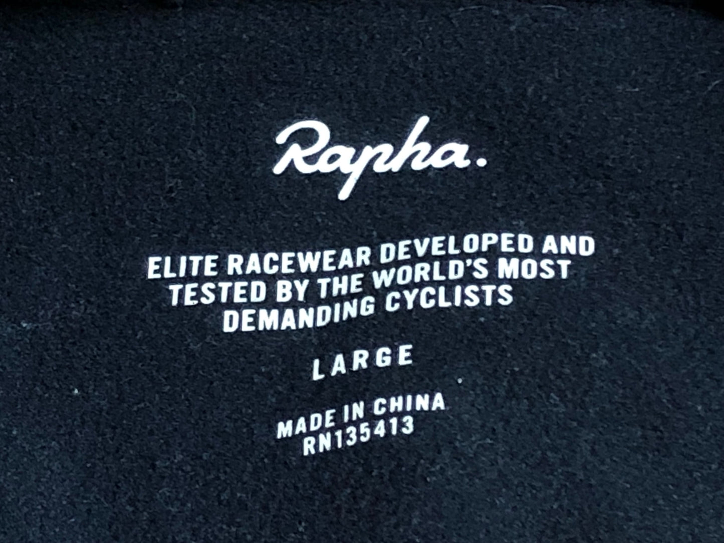 IO426 ラファ Rapha PRO TEAM TRAINING JACKET 長袖 サイクルジャケット 黒 L 裏起毛