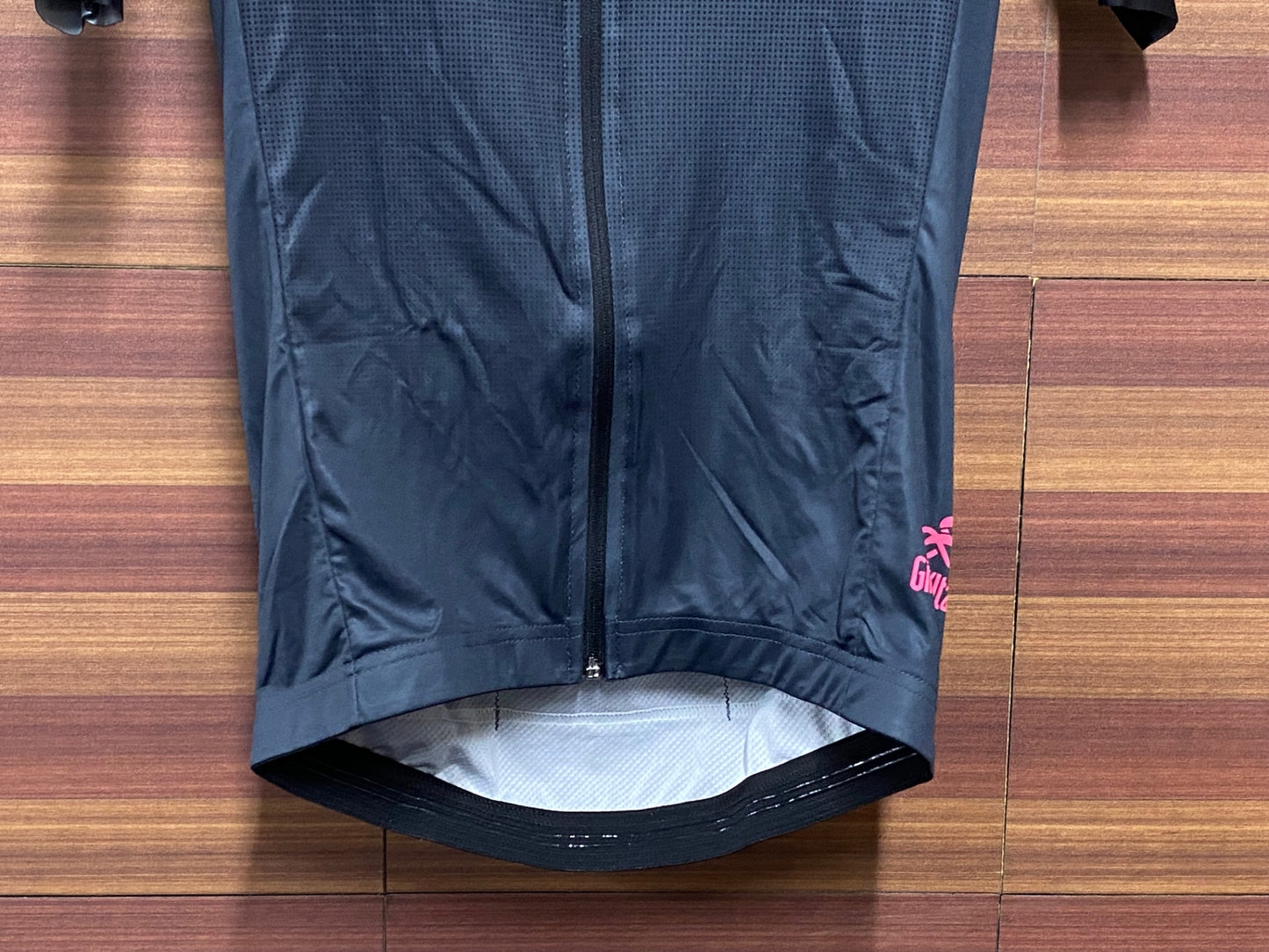 IT959 サンティーニ Santini ジロデイタリア 半袖 サイクルジャージ 黒 L