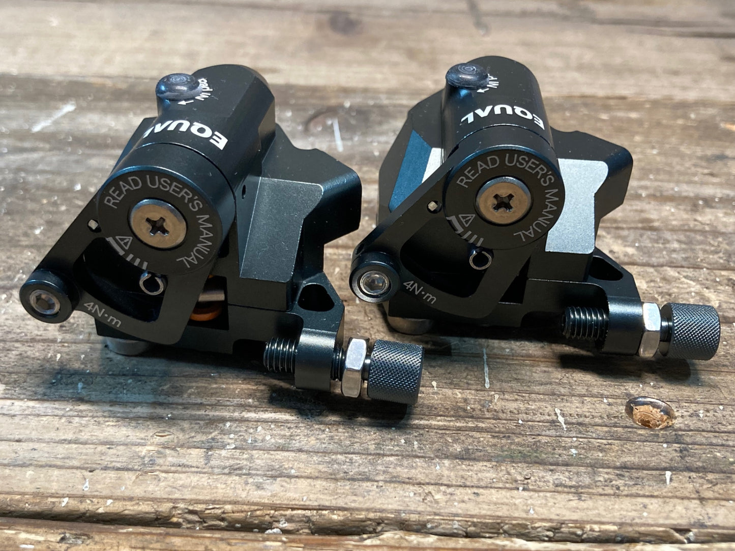 IQ156 グロータック GROWTAC EQUAL DBR-X0502-SL 機械式 ディスクブレーキキャリパー FM セット グレー