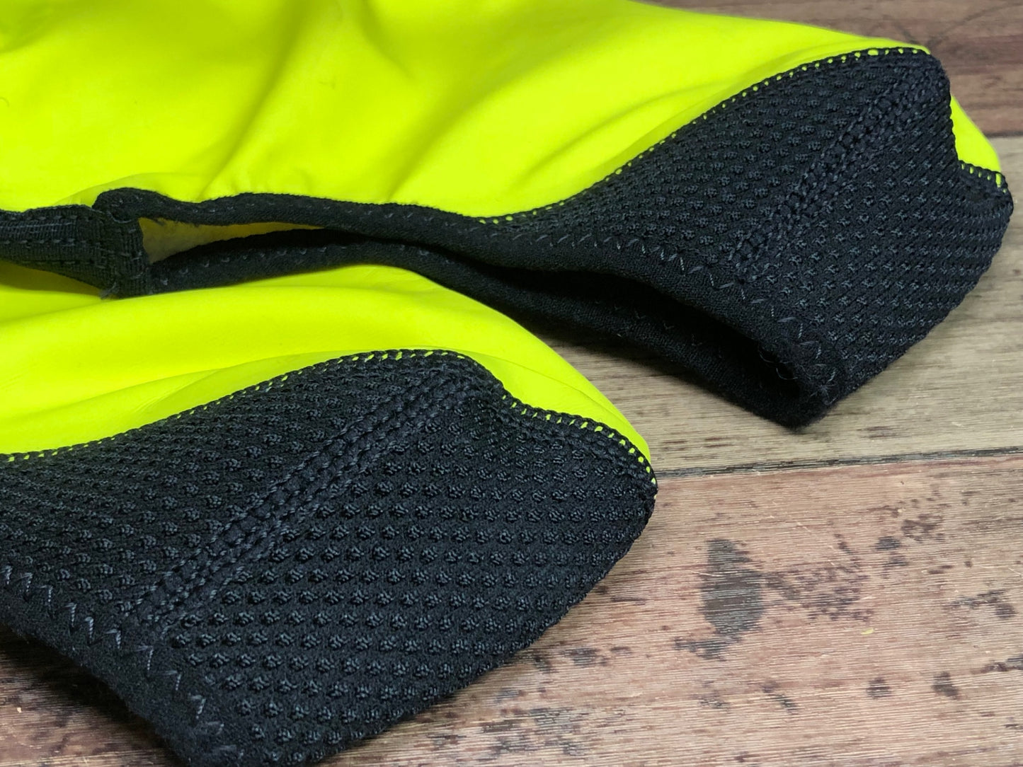 II867 シマノ SHIMANO S1100 シューズカバー 黄 黒 M 裏起毛