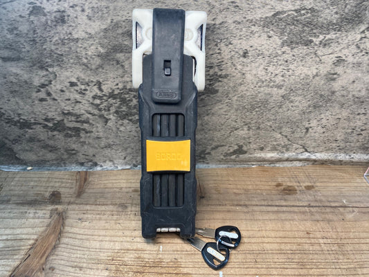 IT838 アブス ABUS BORDO 6000 ブレードロック 黒 白