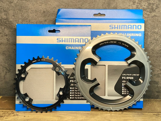 IT985 シマノ SHIMANO デュラエース DURA-ACE FC-9000 チェーンリング 52-36 未使用