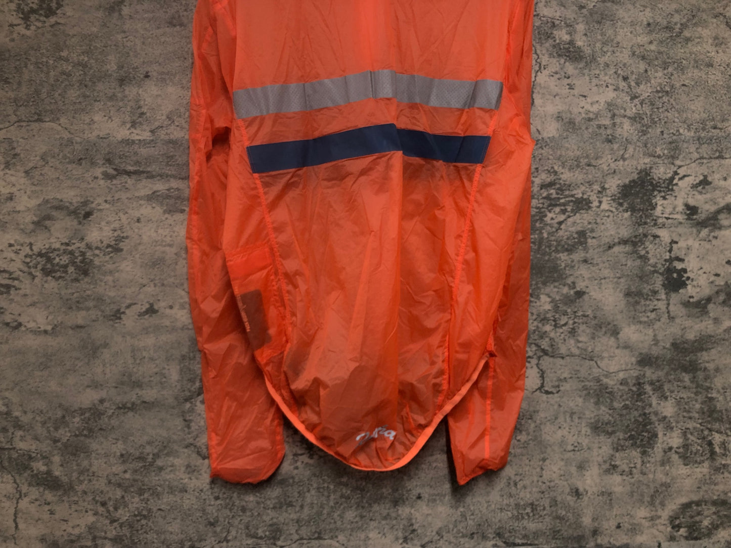 IW604 ラファ Rapha BREVET FLYWEIGHT WIND JACKET 長袖 ウインドブレイカー オレンジ S