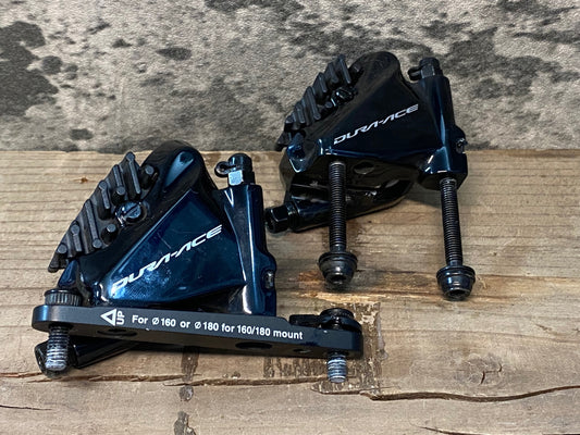 IO366 シマノ SHIMANO デュラエース DURA-ACE BR-R9170 ブレーキキャリパー セット 油圧DISC