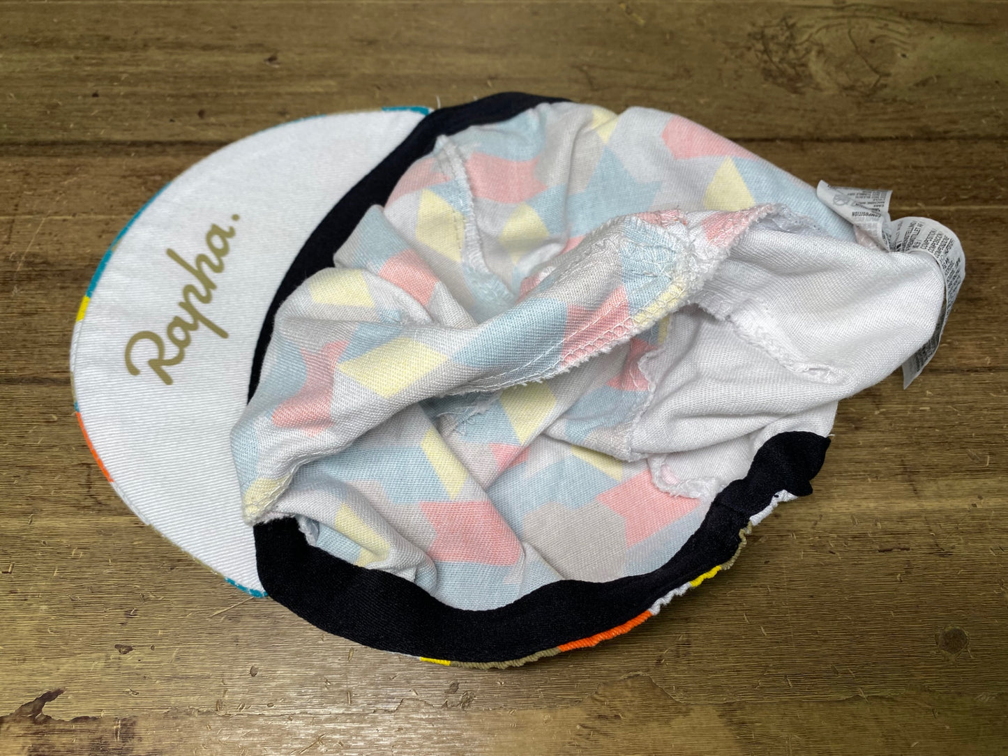 JB112 ラファ Rapha COTTON CAP サイクルキャップ 白 緑 オレンジ ONE SIZE JAPAN CUP UTSUNOMIYA 2018