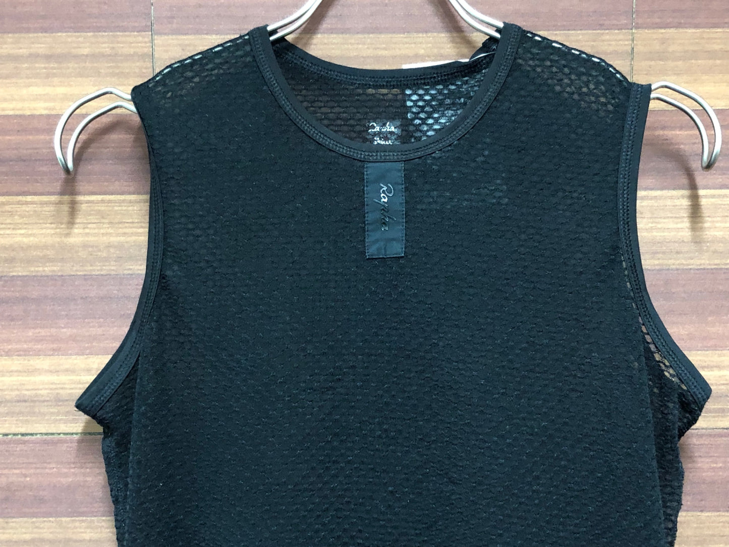 IO004 ラファ Rapha メッシュ ノースリーブ べースレイヤー 黒 S