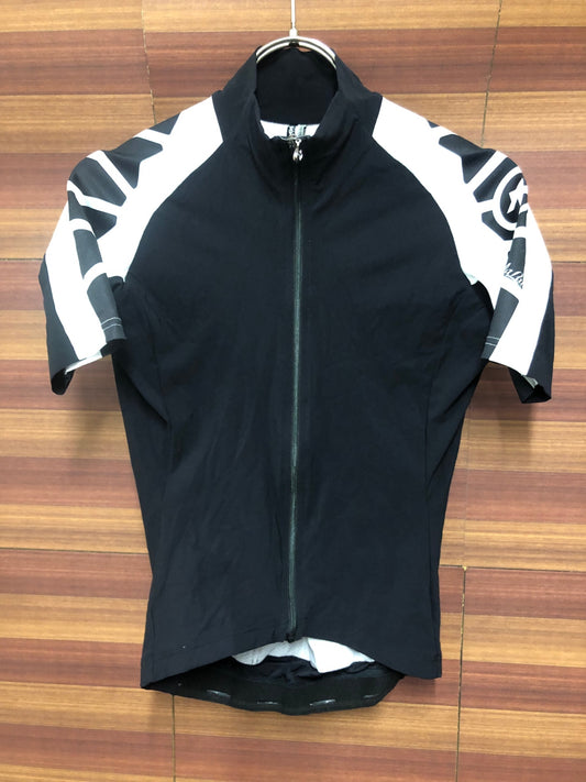 IT807 アソス assos SS.laalalai 半袖 サイクルジャージ 黒 白 XS