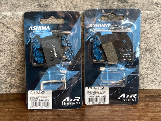IR450 アシマ ASHIMA AT0104-OR-A ディスクブレーキパッド 2個セット