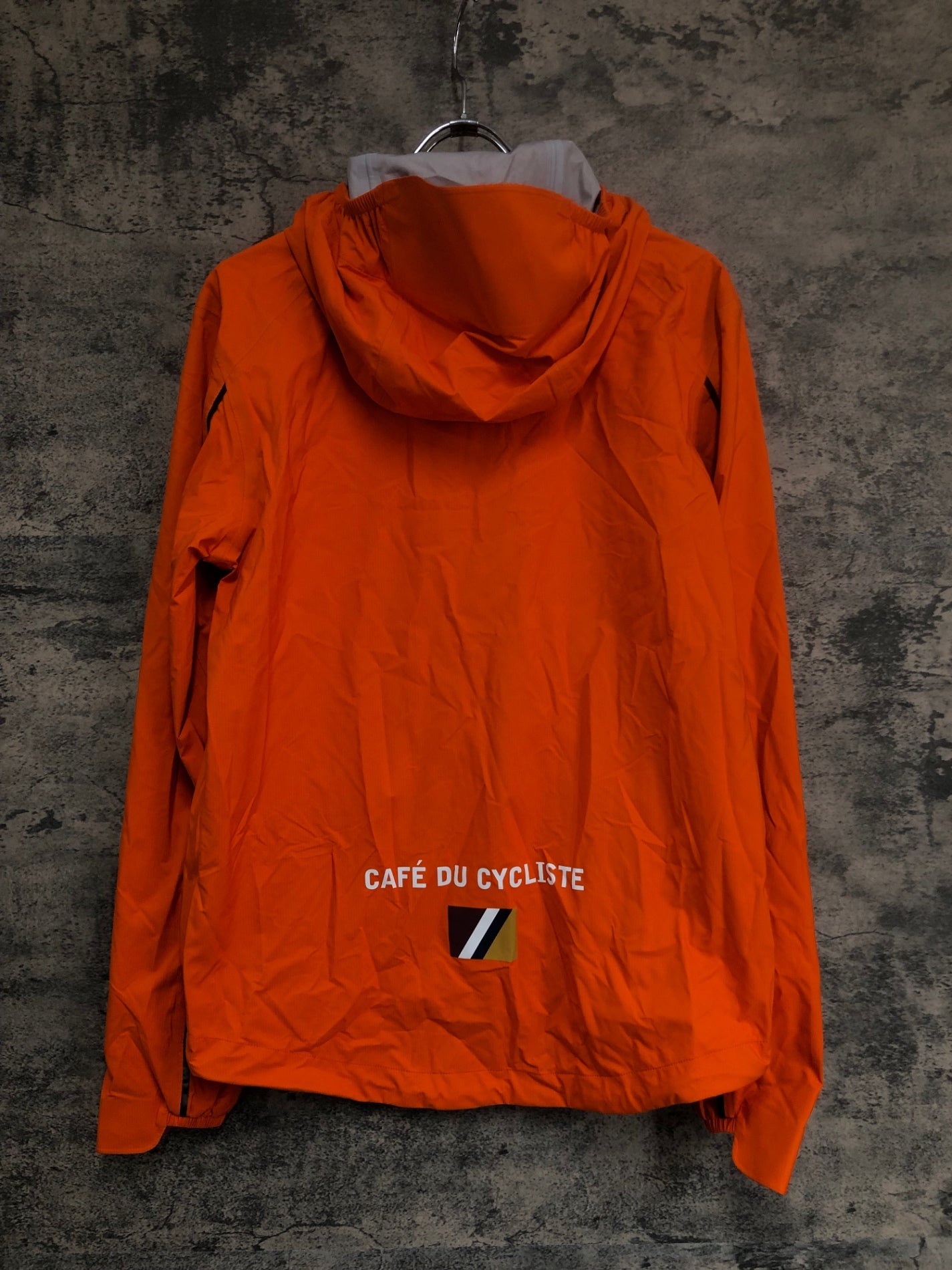 IW789 カフェドシクリステ Cafe du Cycliste アリーゼ ALIZEE Unisex Rain Jacket 長袖 レインジャケット オレンジ S