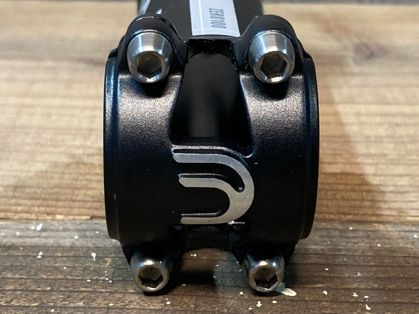 IM555 デダ Ddeda ゼロ ZERO 100 SERVIZIO CORSE アルミステム 黒 120mm Φ31.7 OS