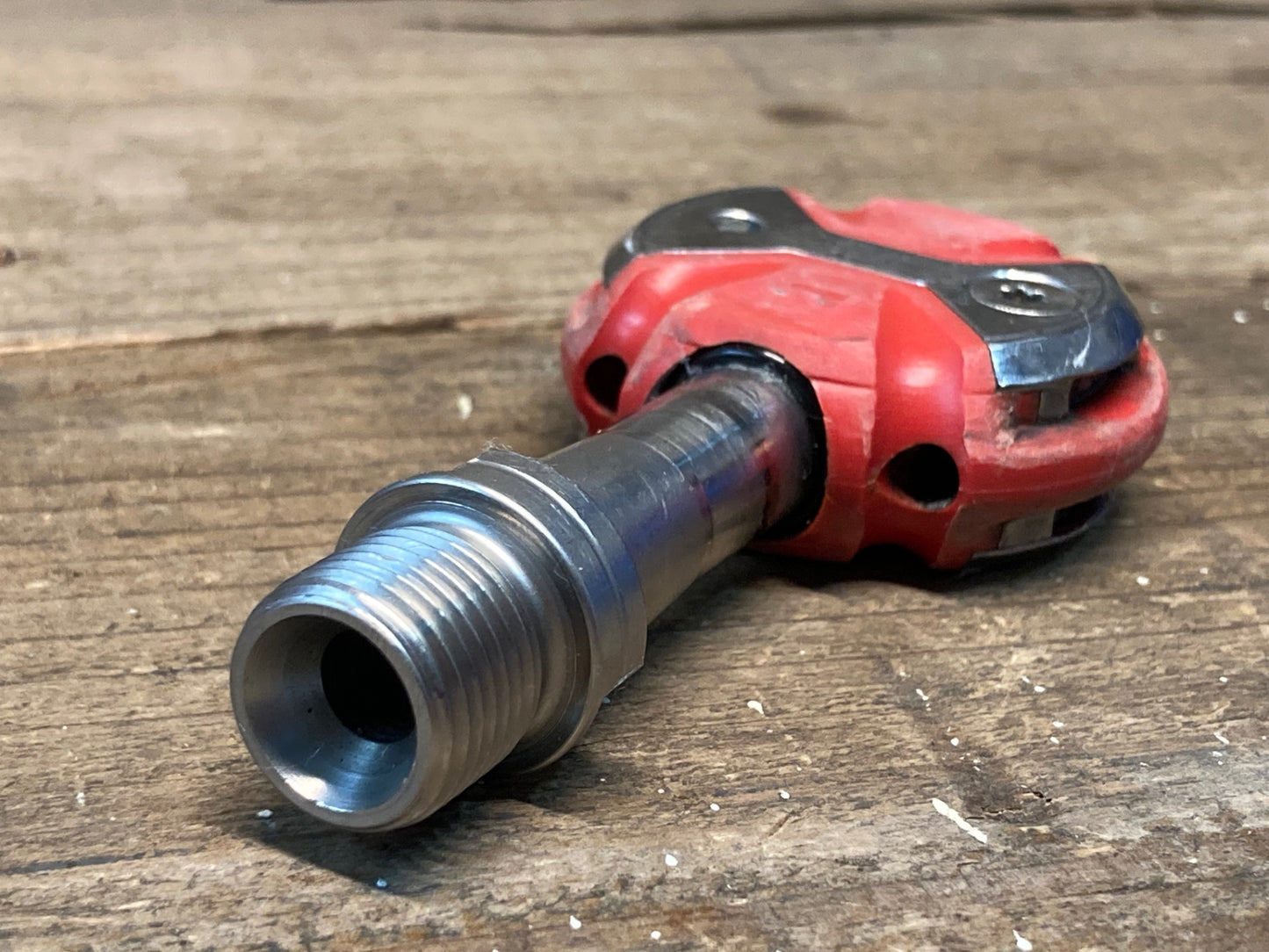 IO773 スピードプレイ SPEEDPLAY ゼロ ZERO ビンディングペダル ステンレスシャフト 赤