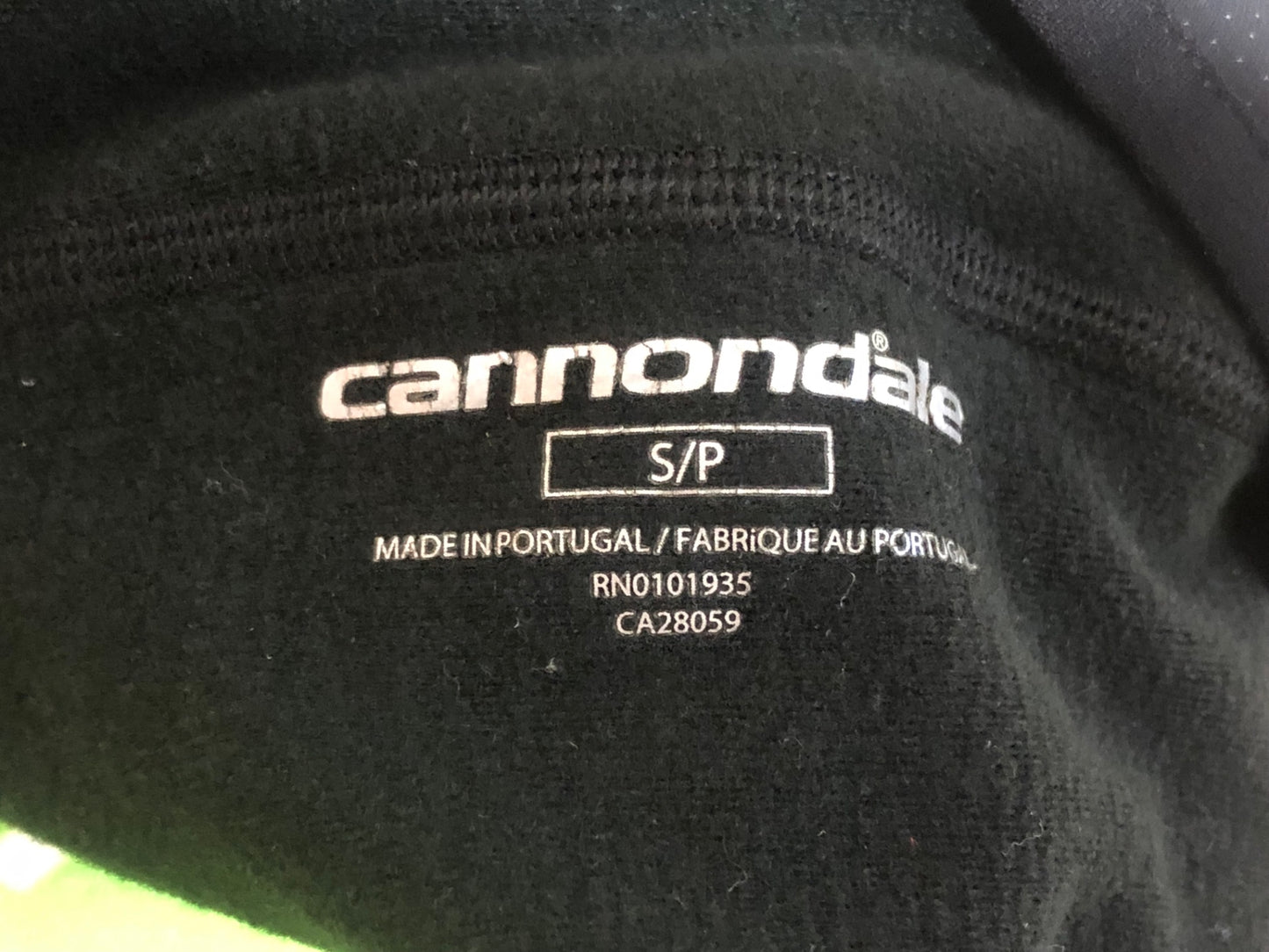 IO741 キャノンデール cannondale 半袖 ワンピース タイツ ベースレイヤー 黒 S 裏起毛