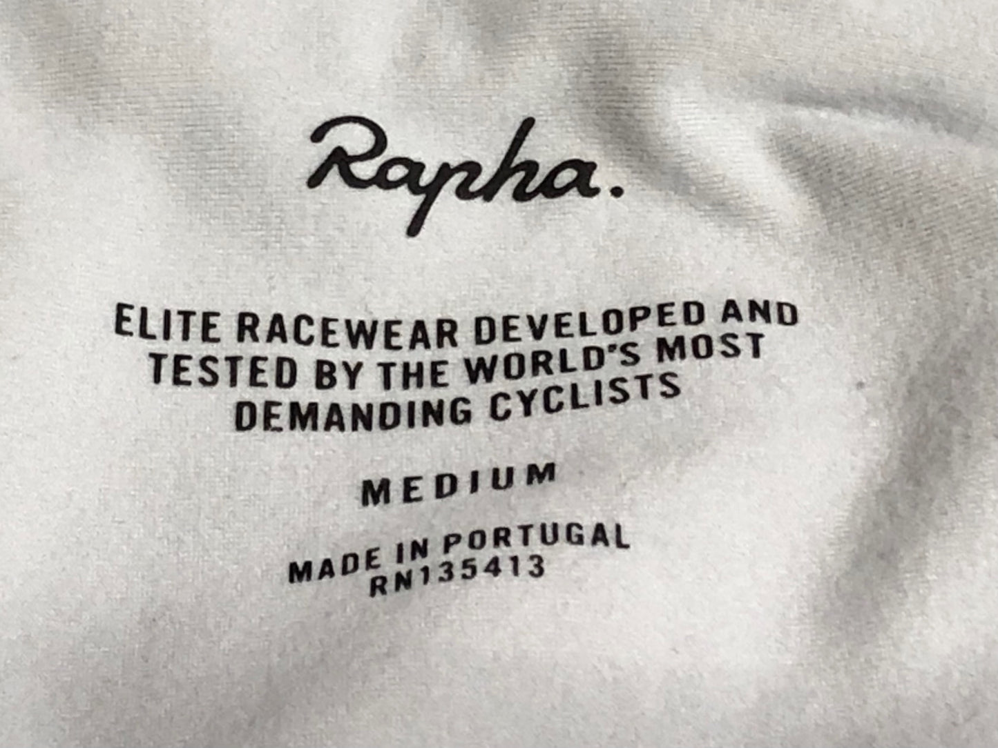 IO428 ラファ Rapha PRO TEAM LONG SLEEVE THERMAL JERSEY 長袖 サイクルジャージ グレー M  ※反射素材劣化