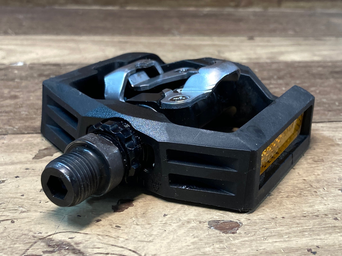 IM485 シマノ SHIMANO CLICK'R PD-T421 ビンディングペダル 黒 SPD