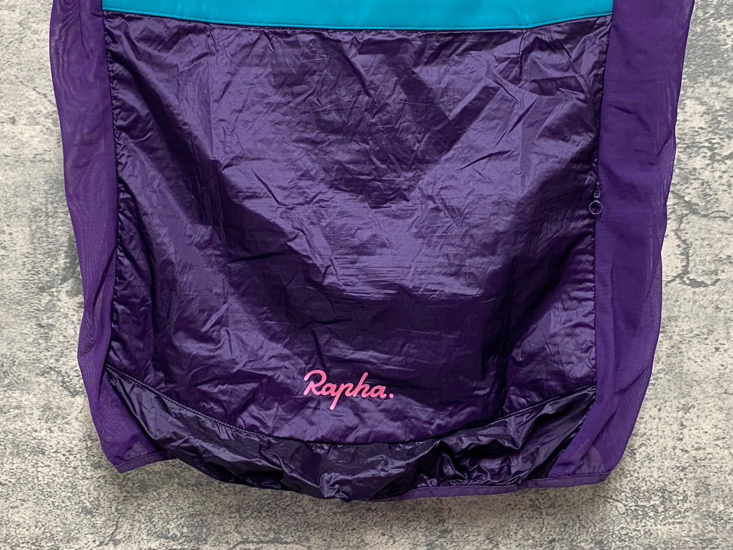 JB012 ラファ Rapha CLASSIC GILET サイクルベスト ジレ 紫 L