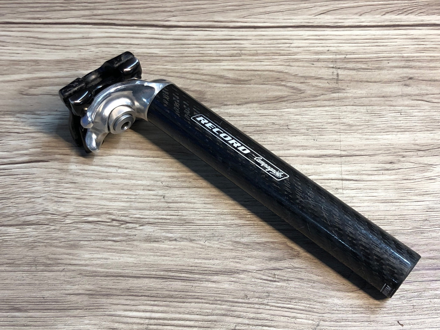 IK041 カンパニョーロ CAMPAGNOLO レコード RECORD カーボン シートポスト Φ27.2 先端カット済 実測190mm