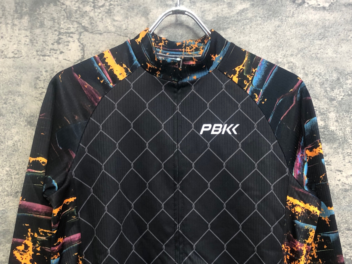 IV288 プライマル PRIMAL 長袖サイクルジャージ 黒 S裏起毛