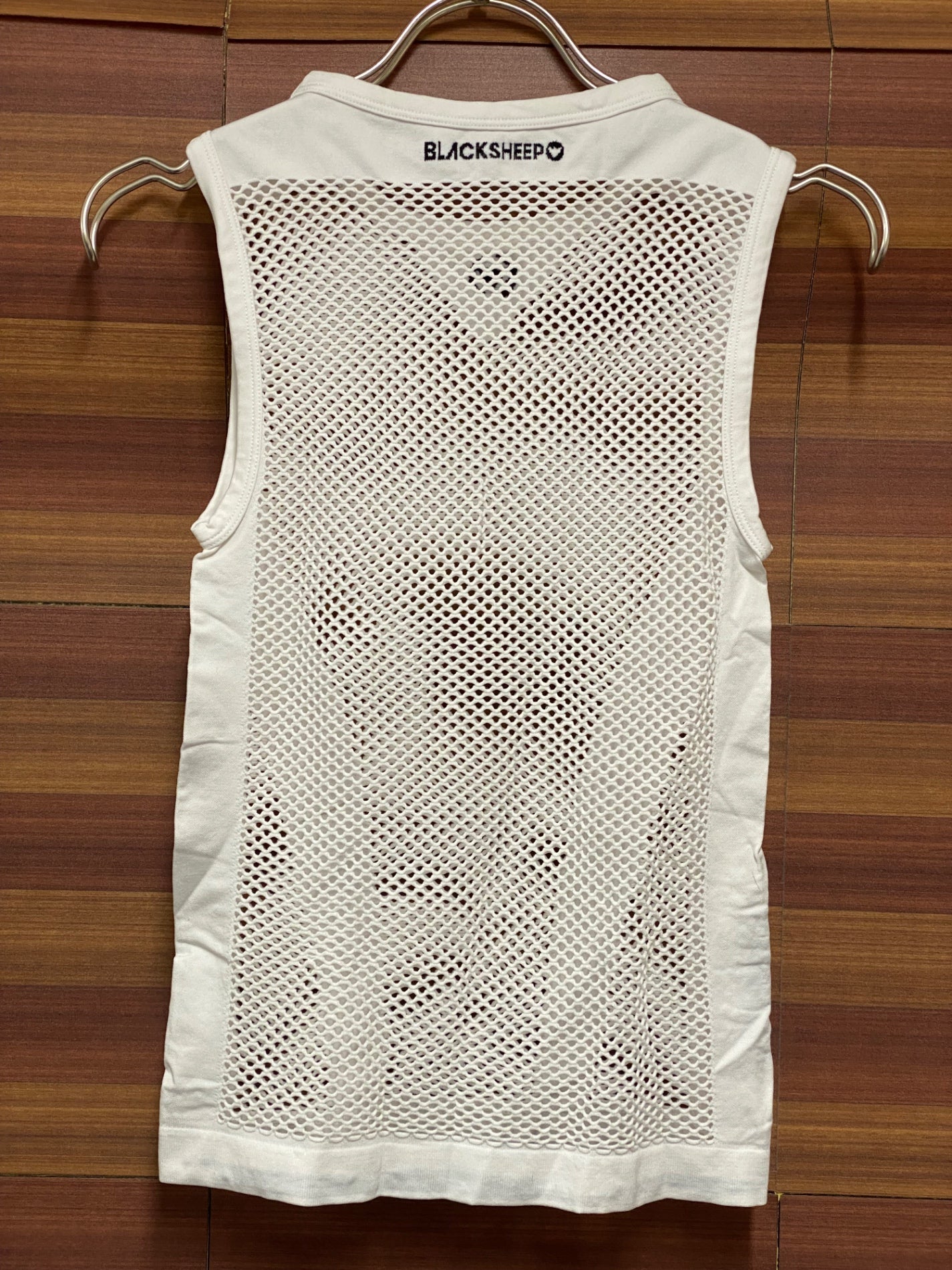 IV074 ブラックシープ Black Sheep Essentials 3DKnit Baselayer Sleeveless ベースレイヤー 白 XXS-S
