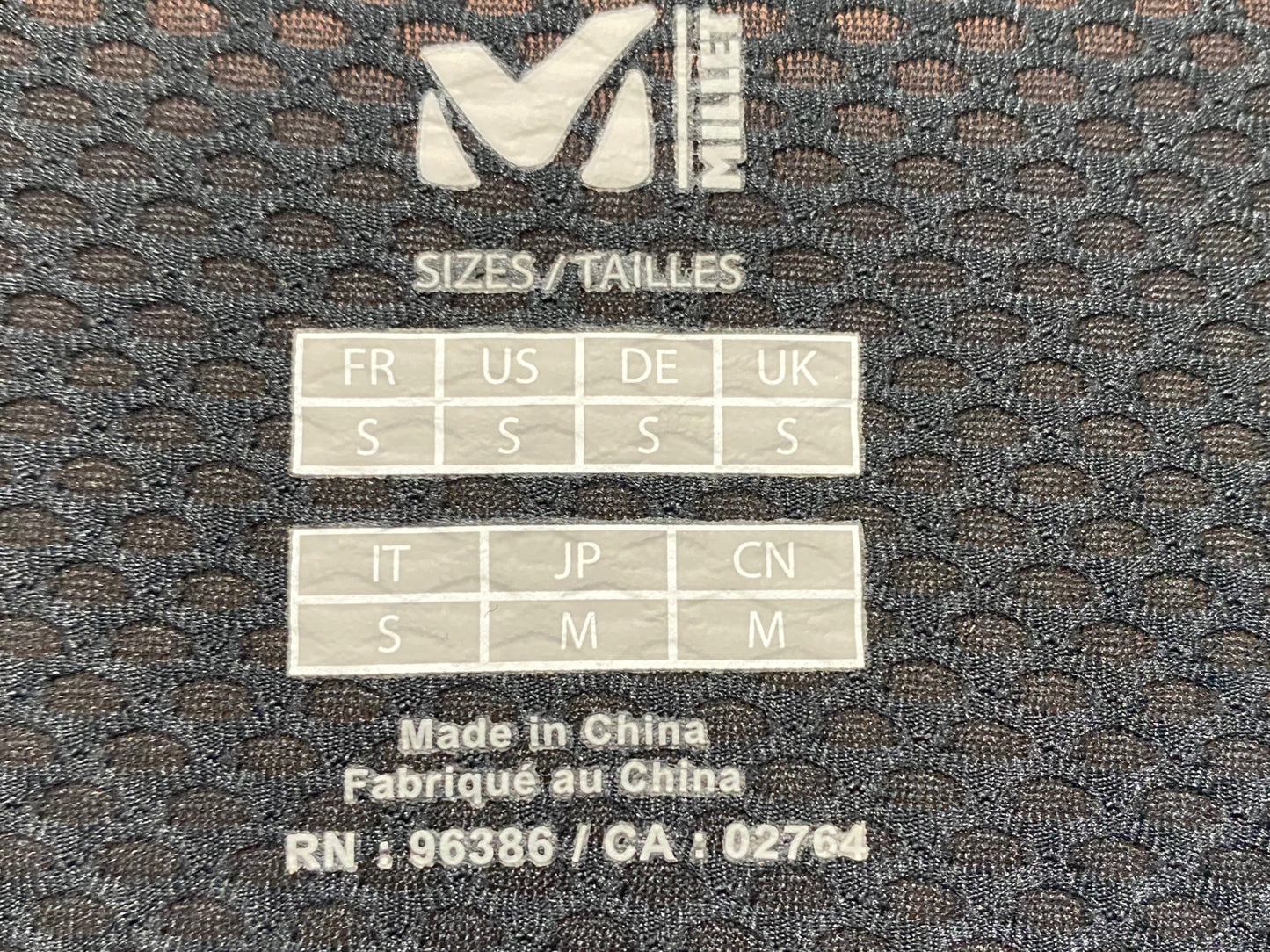 IQ211 ミレー MILLET ノースリーブ ベースレイヤー 黒 M