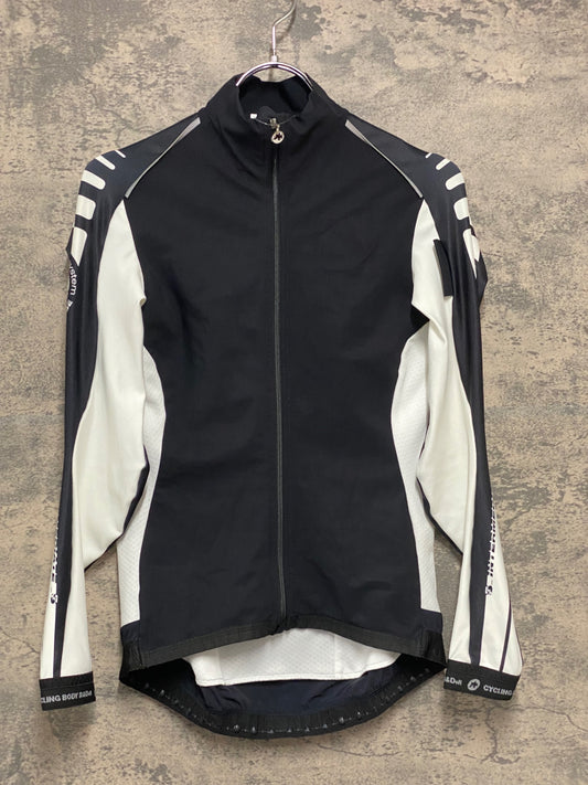 JA399 アソス assos LongSleeve AirBlock Jersey 長袖 サイクルジャージ 黒 白 S