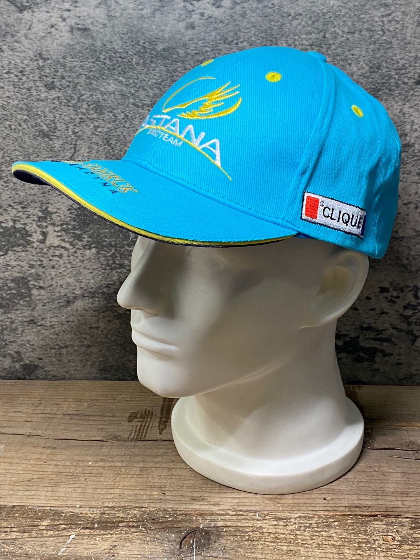 IU458 ジョルダーナ Giordana キャップ 水色 ASTANA PROTEAM