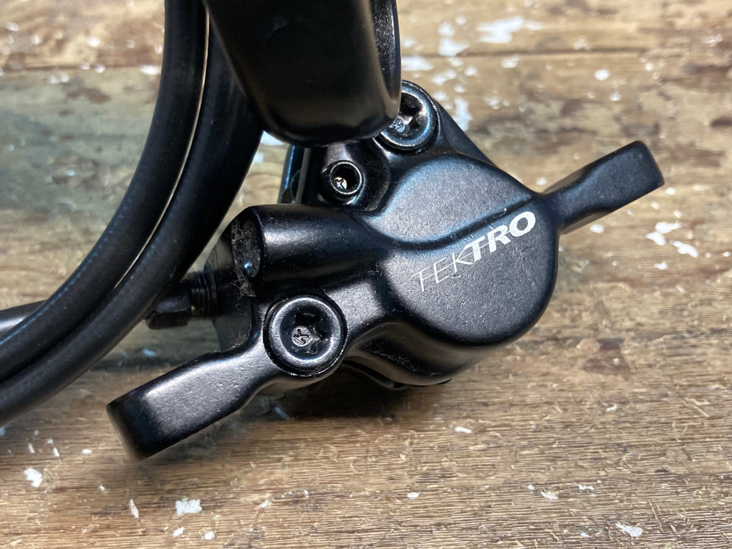 IJ242 テクトロ TEKTRO HD-M285 ディスクブレーキレバー キャリパー セット 左のみ