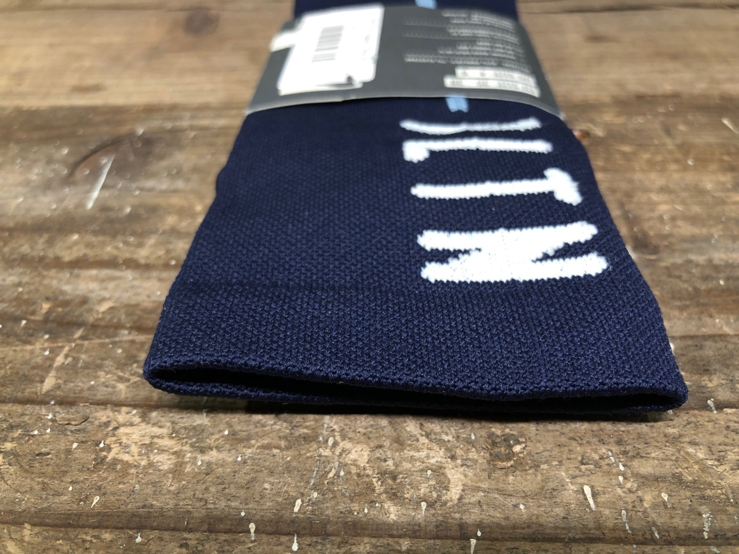 IO487 プロトンド パリ PELOTON DE PARIS ソックス 靴下 紺 US4~6 未使用品