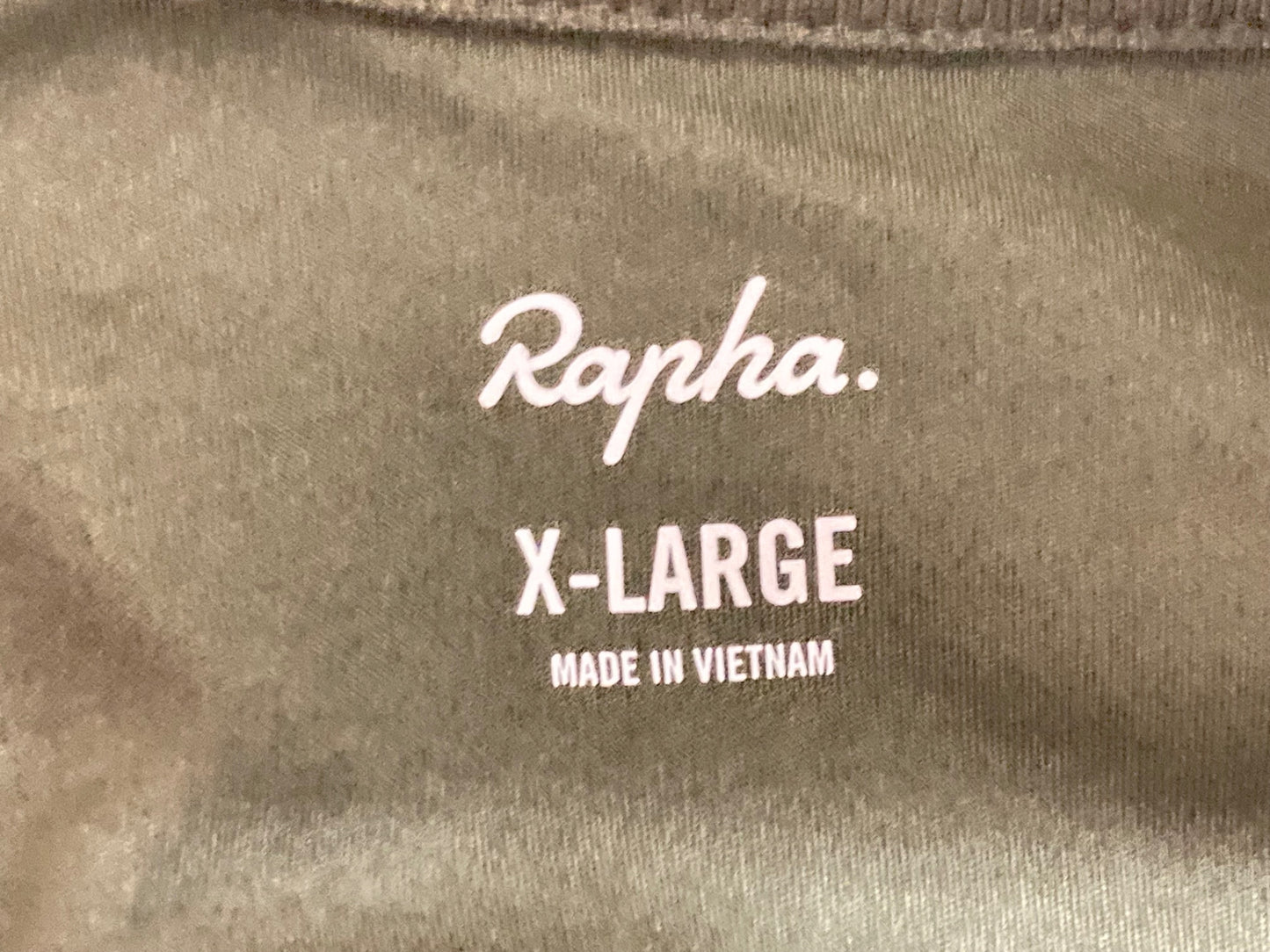 IB948 ラファ Rapha CORE JERSEY 半袖 サイクルジャージ オリーブ XL ※タグカット