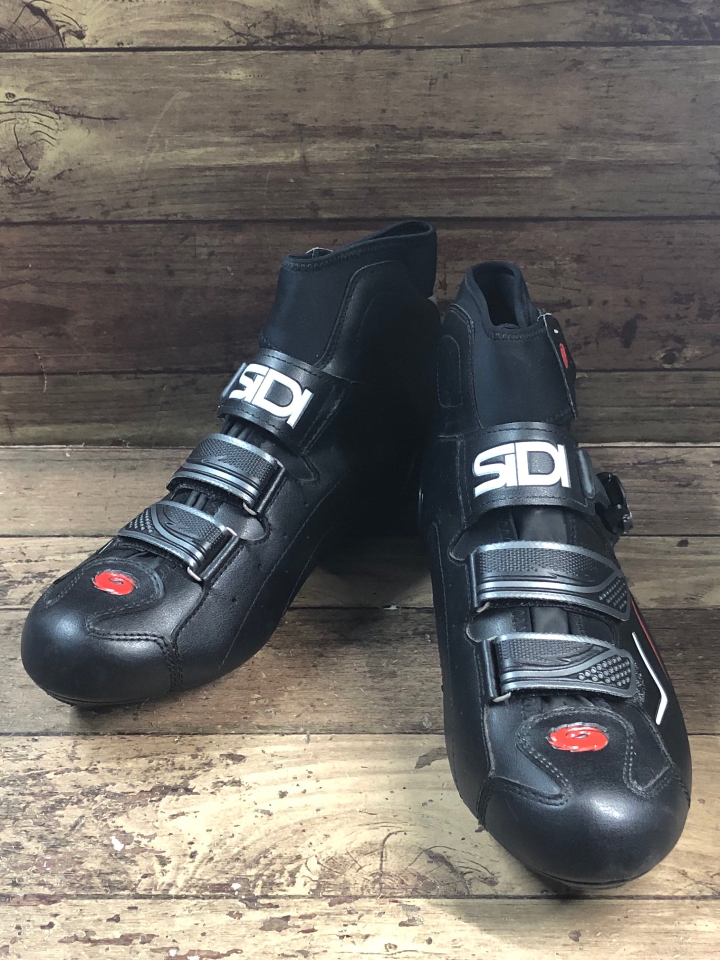 ID080 シディ SIDI アバストレイン AVAST RAIN ビンディングシューズ 黒 EU44 SPD-SL