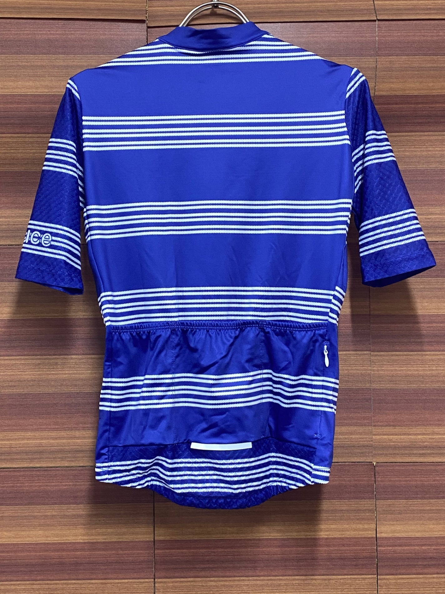 IV093 ソースサイクル SAUCE CYCLE 半袖サイクルジャージ 青白 XS