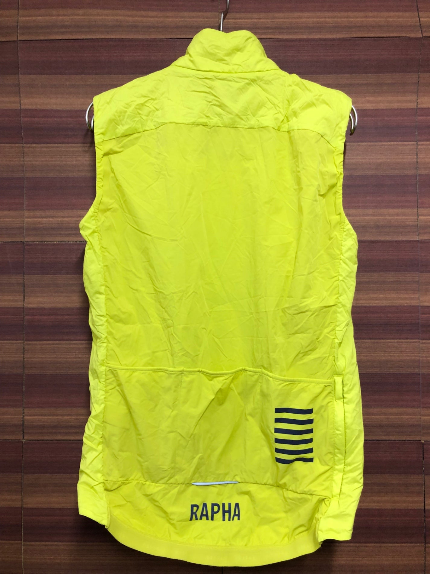 IO431 ラファ Rapha PRO TEAM INSULATED GILET ジレ サイクルベスト 黄 M
