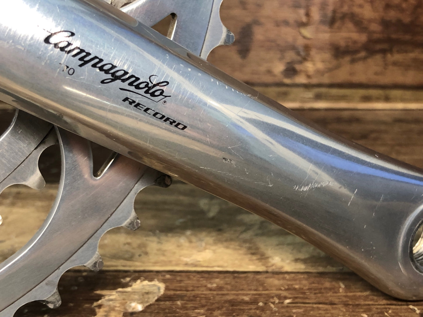 IC072 カンパニョーロ CAMPAGNOLO レコード RECORD クランクセット 170mm 53/42T 9S