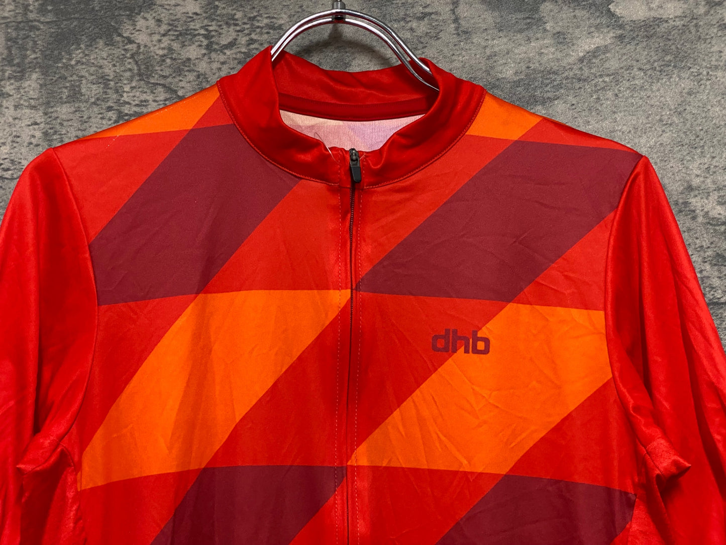 JA841 dhb BLOK 半袖 サイクルジャージ オレンジ S