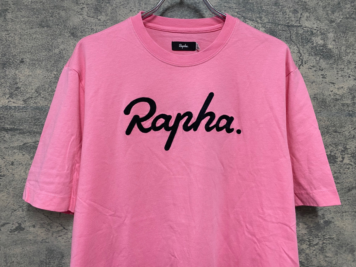 JB106 ラファ Rapha LOGO T-SHIRT 半袖 Tシャツ ピンク L