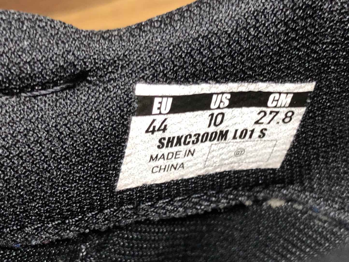 IU541 シマノ SHIMANO XC3 SHXC300M BOA ビンディングシューズ SPD EU44 黒