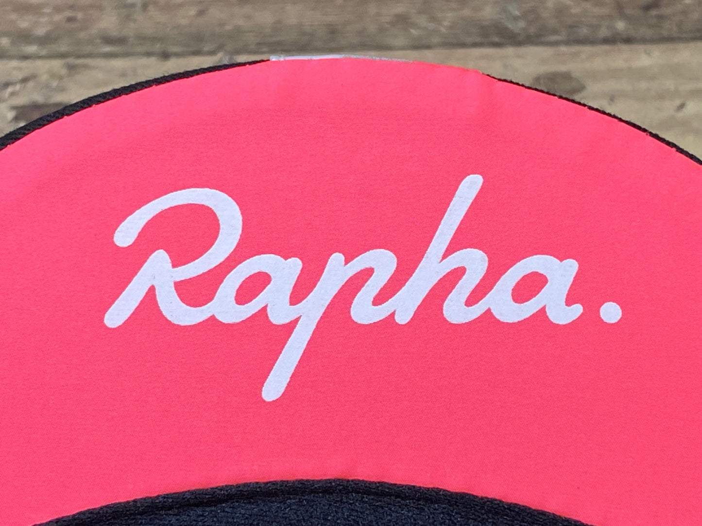 IK277 ラファ Rapha サイクルキャップ 黒 ピンク ワンサイズ OSAKA