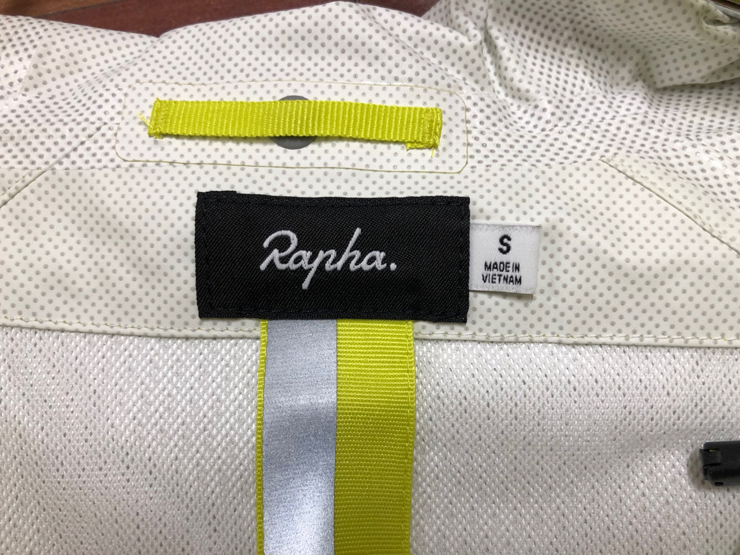 HV424 ラファ Rapha HOODED COMMUTER JACKET 長袖 サイクルジャケット 黄色 S