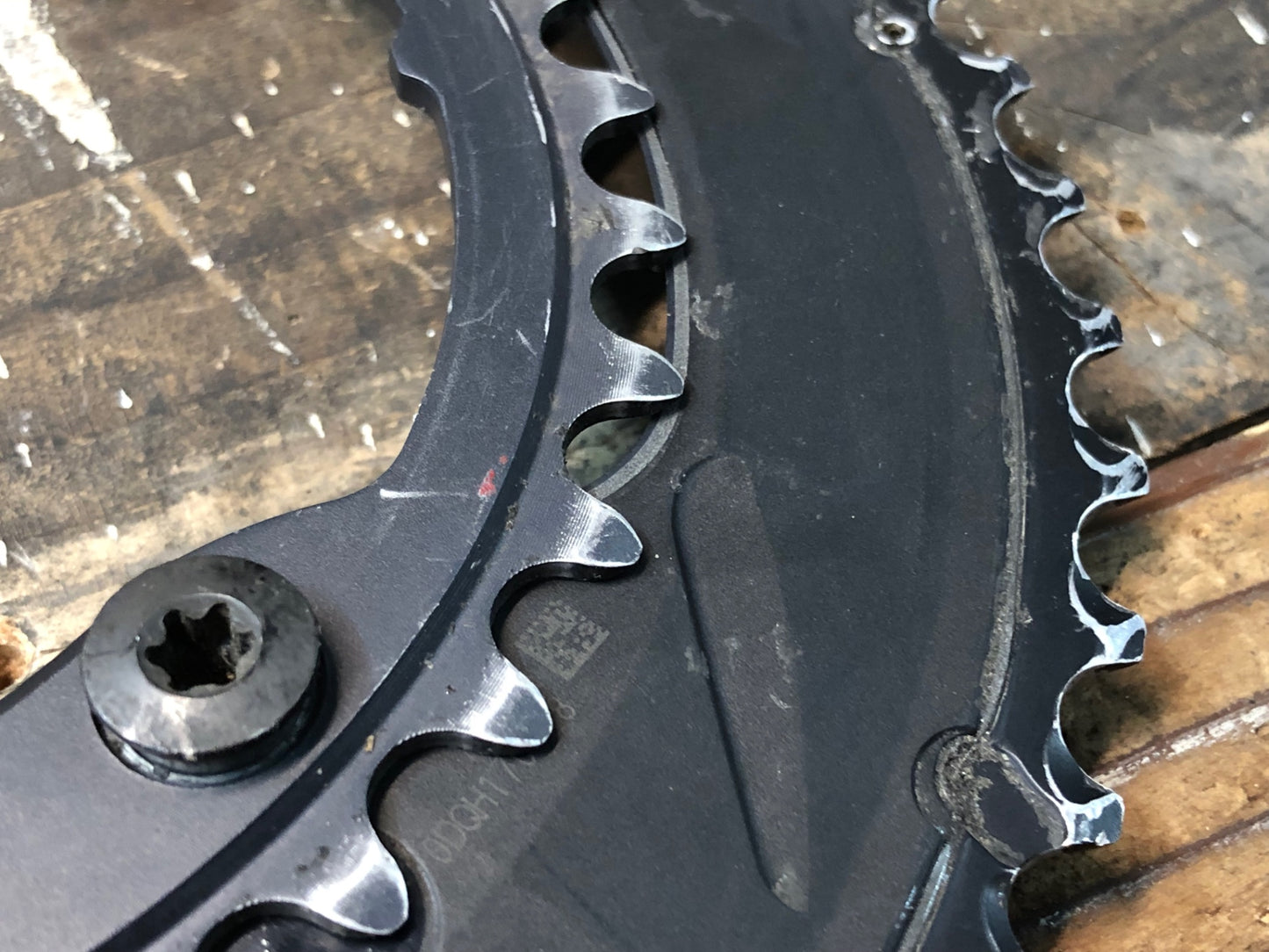 IS492 シマノ SHIMANO アルテグラ ULTEGRA FC-R8000 50/34T チェーンリング 取付ボルト付き