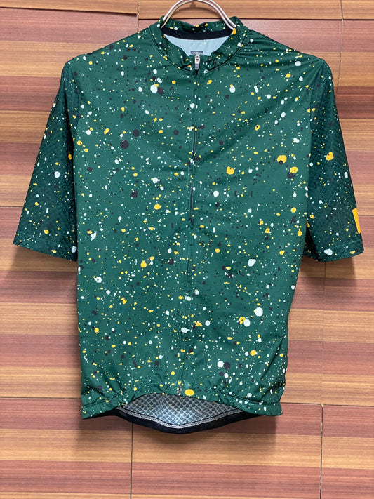 IU394 ソースサイクル SAUCE CYCLE 半袖 サイクルジャージ 緑 S