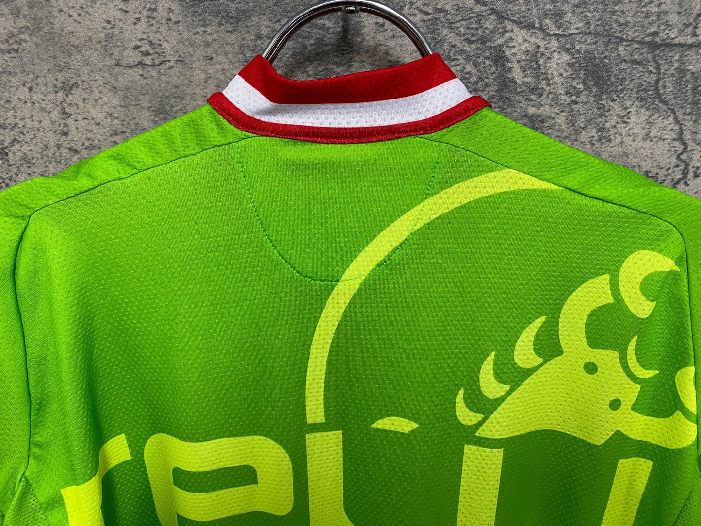 IY206 カステリ CASTELLI 半袖 サイクルジャージ 緑 M