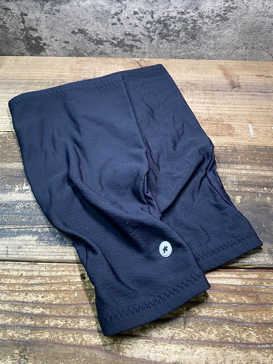 IY392 アソス Assos ニーウォーマー 黒 Ⅰ 裏起毛