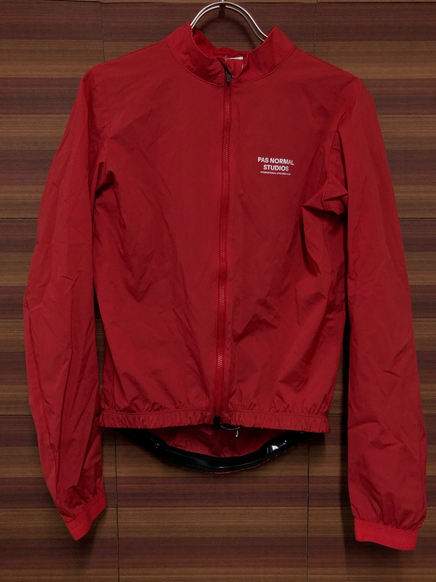 IN732 パスノーマルスタジオ PAS NORMAL STUDIOS Mechanism Stow Away Jacket 長袖 ウィンドブレーカー 赤 S