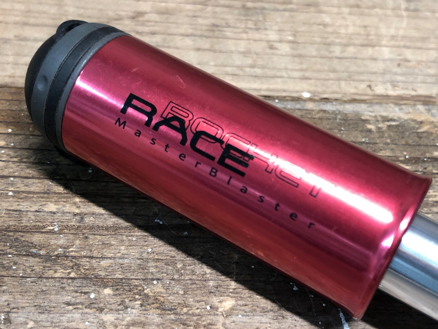 IW179 トピーク TOPEAK RACE ROCKET 携帯ポンプ 空気入れ レッド シルバー